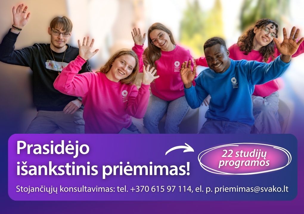 Išankstinis priėmimas prasidejo