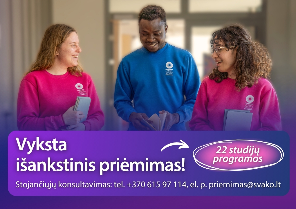 Išankstinis priėmimas prasidejo